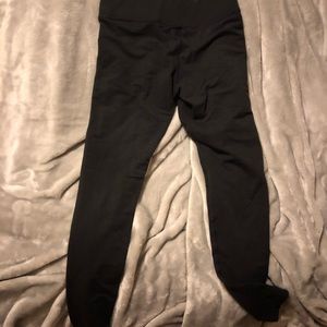 Black Mesh Fabletics Leggings